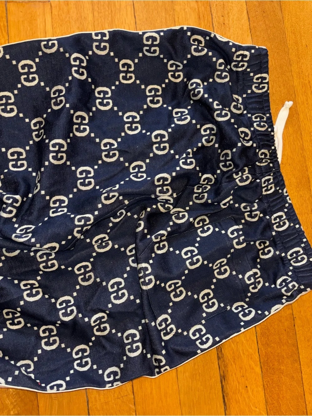 Gucci - GG Jacquard Jogging Trousers For Men Blue